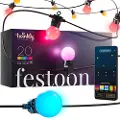 Twinkly Festoon 20 Rgb 10 M Julelys