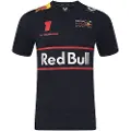 Castore Red Bull Racing Driver Mv Kortarmet T-skjorte
