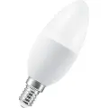 Osram LED STAR+ - LED-lyspære - form: B37 - mattslipt finish - E14 - 4.9 W (ekvivalent 40 W) - klasse F - RGB / varmt hvitt lys - 2700 K