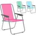 Marbueno Summer 59x51x75 Cm Sammenleggbar Stol I Aluminium