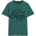 Superdry Copper Label Script Kortarmet T-skjorte