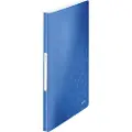 Leitz WOW - Displaybok - 40 rom - for A4 - kapasitet: 80 ark - metallic blå