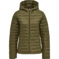 Hummel Red Quilted Frakk