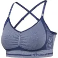 Hummel Lulu Scrunch Seamless Sports-bh Med Høy Støtte