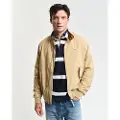 Gant for man. 7006484 Harrington jacket in beige cotton (M), Casual, Sustainable