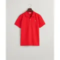 Gant unisex for kids. 902553 Shield pique polo shirt red (13/14años= 158/164cm), Casual, Cotton, Short sleeve, children's fashion