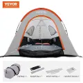 Vevor lastebiltelt, 5,5'-6' pickuptelt med regnlag og bæreveske, vanntett PU2000mm dobbeltlags lastebiltelt for camping, plass til 2-3 personer, for camping, reiser og utendørsaktiviteter