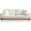 Atelier Del Sofa Homitis3-seters sofaJaggerHvit3-seters sofaerFra Homeroom