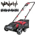 Scheppach SC32, 1500 W, 32 cm, 30 l, Sort, Rød, 440 mm, 530 mm