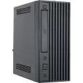 Chieftec UNI Series BT-02B - Tower - mini-ITX 250 watt - svart - USB/lyd