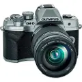 Olympus OM-D E-M10 Mark IV - Digitalkamera - speilløst - 20.3 MP - Four Thirds - 4K / 30 fps - 10.7optisk x-zoom M.Zuiko Digital 14 - 150 mm II-linse - Wi-Fi, Bluetooth - sølv