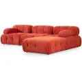 Hannah Home Hanah HomeHjørnesofa Puca 4-seterRødHjørnesofaerFra Homeroom