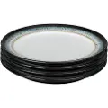 Denby DenbyTallerken Halo diameter 24,5 cm 4-pkSvartTallerkenerFra Homeroom