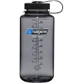 Nalgene wide mouth sustain, Drikkeflaske, 1000 ml, Gray/Black Cap