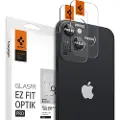 Spigen Glas.tR Ez Fit Optik Pro iPhone 14/14 Plus/15/15 Plus Kamera Linse Beskytter - Svart