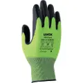 Uvex C500, Sort, Grønn, Voksen, Voksen, Unisex, 1 stykker, Polyethylen, Viskose, Polyamid, Fiberglass