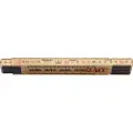 Hultafors Tommestok 2,4m 12 led træ - 59-2.4-12, Hultafors 100304 med mm graduering