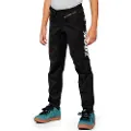 100% Spodnie juniorskie 100% R-CORE Youth Pants black roz. 28 (EUR 42) (NEW 2022)