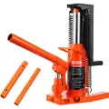 Vevor Hydraulic Toe Jack, 2,5 Ton On Toe Toe Jack Lift, 5 Ton On Top Lift Kapasitet Machine Jack, 0,8-5,3 in Toe Height, 8,9-13,4 in Top Height, Air Hydraulic Claw Jack for Machinery, Industry