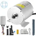 Vevor 3000W elektrisk børsteløs DC-motorsett - 72V 4900 o/min motor med oppgradert hastighetskontroller og gasshåndtaksett for gokart, elsykkel, motorsykkel, scooter, DIY