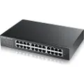 Zyxel GS1900 Series GS1900-24E - Switch - smart - 24 x 10/100/1000 - rackmonterbar, veggmonterbar - for USG Flex 100