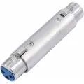 Omnitronic 30226572, XLR, 3pin XLR, Sølv