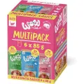 WOW Cat Økonomipakke WOW Cat fileter i saus 24 x 85 g - Mikspakke (3 sorter)