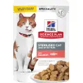 Hill's Pet Nutrition Young Adult Sterilised Cat - Laks 12 x 85 g