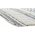 Home Decor Hvitt Sikksakk-teppe 120x180x0.7 Cm