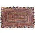 Home Decor Bomulls-juteteppe 200x290x1 Cm