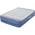 Bestway Tritech Queen Reinforced Dobbel Luftmadrass Med Innebygd Pumpe