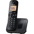 Panasonic KX-TGC 210 PDB, DECT telefon, Trådløst håndsett, Høytalertelefon, 50 oppføringer, Ringe-ID, Svart