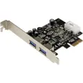 StarTech.com 2-porters Pcie Usb 3.0-kort Med Uasp