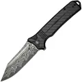 CIVIVI Neurohaptic Damascus, Black G10/Carbon Fiber