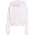 Adidas Essentials 3 Stripes French Terry Genser Med Hel Glidelås