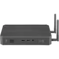 LG CQ600I-6N - Tynn klient - box type 1 x Pentium Silver N6005 / inntil 3.3 GHz - RAM 8 GB - SSD - eMMC 16 GB - UHD Graphics - Gigabit Ethernet, IEEE 802.11ax (Wi-Fi 6) - IGEL OS - monitor: ingen