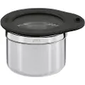 Rösle Voksegryte med lokk, 300 ml, rustfritt stål/sølv silikon