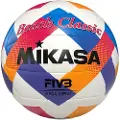 MIKASA Beachvolleyball Mikasa Beach Classic hvit-blå-rosa BV543C-VXA-O 5