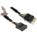Akasa EXUSBI-40 - USB-forlengelseskabel - USB 2.0 - 40 cm - svart