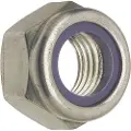 Lemvigh-Muller M12 A2 DIN 985 A2 låsemøtrik MED VOKS - (200 stk.)