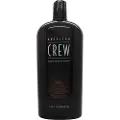 American Crew 3-IN-1, 1000 ml, 3-i-1: Shampoo, balsam og dusjgel, Menn, Alle farger, Revitalisering, Shine (lys), Mykgjører, Flaske
