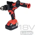 YATO HAMMERDRILL 18V LI-ION 82790 / 1x3,0Ah 75Nm / BØRSTELØS MOTOR