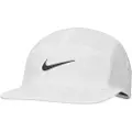 Nike Dri-Fit Fly Unstructured Swoosh Caps hvit