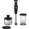 Bosch CleverMixx MSM2620B - Håndmikser - 600 W - svart/antrasitt