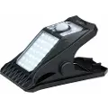 Grundig LED-lys med klemme og solcellelading