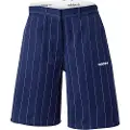 Adidas Originals Pinstripe Shorts blå