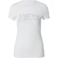 GUESS Cn Logo Lace Kortarmet T-skjorte