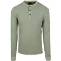 Superdry Lw Textured Grandad Langarmet T-skjorte