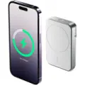 Alogic Matrix - Trådløs nødlader - 5000 mAh - 18 watt - 12 A - Fast Charge (magnetisk, 24 pin USB-C) - på kabel: USB-C - hvit