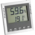 TFA-Dostmann TFA Dostmann KLIMA GUARD Termo- /hygrometer Sølv 30.5010.54.K